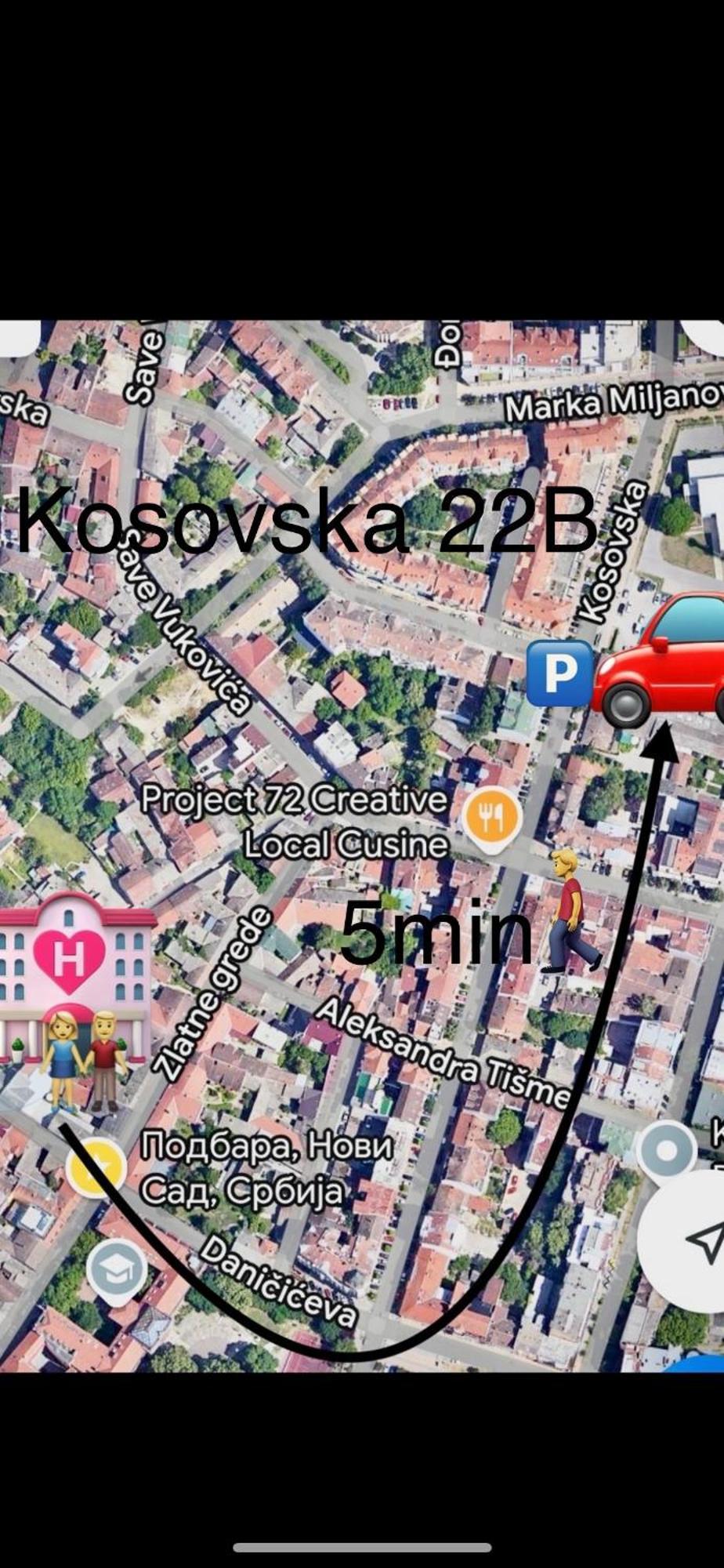 Sobe Sa Sopstvenim Kupatilom Private Rooms Bathroom In Center Novi Sad Exterior photo